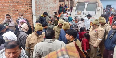 सीतापुर में पेट्रोमैक्स जलाकर सो रहे मदरसा क्लर्क, पत्नी व दो मासूम बच्चों की दम घुटकर मौत