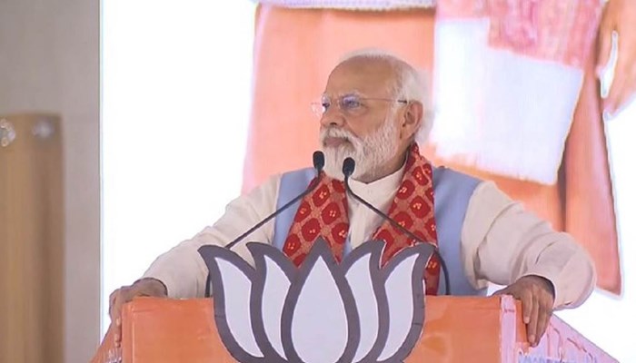 कांग्रेस के घोषणापत्र पर बोले PM मोदी : पहले श्री राम को ताले में बंद किया, अब बजरंगबली को बंद करने की बात