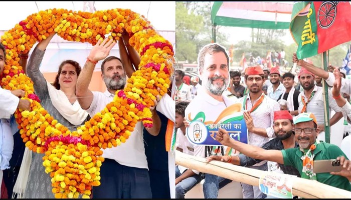 लोकसभा चुनाव 2024: नामांकन के बाद पहली बार रायबरेली पहुंचे राहुल गाँधी, बहन प्रियंका भी रही मौजूद; घर-घर जा लोगों से की मुलाकात