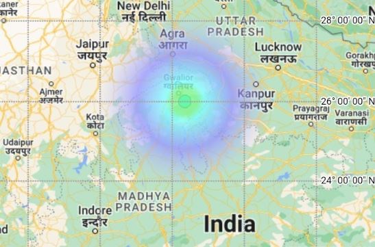 मध्य प्रदेश और छत्तीसगढ़ में भूकंप के झटके, 4.1 मापी गई तीव्रता