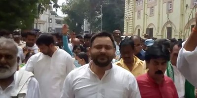 'तुरंत बंद हो ये योजना, बीजेपी-RSS का है हिडेन एजेंडा', 'अग्निपथ' पर राजभवन मार्च के बाद बोले तेजस्वी यादव