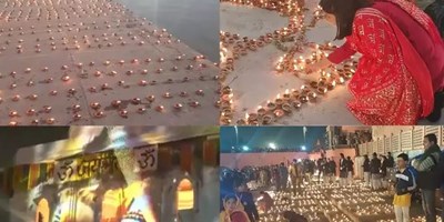 अयोध्या के साथ यूपी में मनाई जा रही दिवाली, फोड़े जा रहे पटाखे, राम मंदिर की प्राण प्रतिष्ठा के बाद जश्न