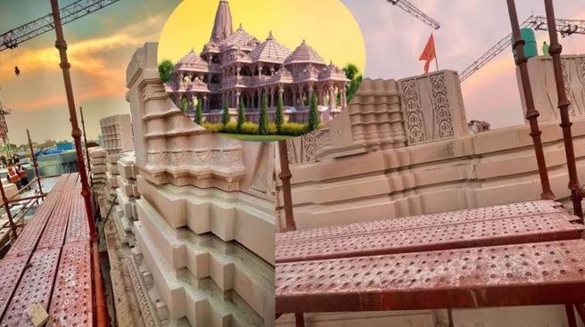 राम मंदिर निर्माण का 40 फीसदी काम पूरा, ट्रस्ट ने जारी की भव्य तस्वीरें