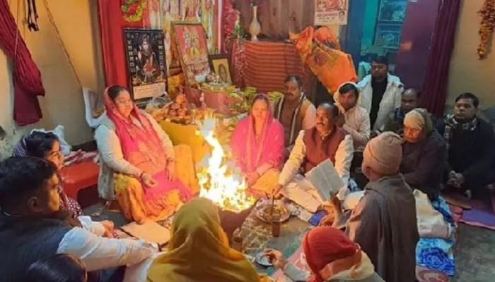 राम-प्रतिष्ठा: राम मंदिर प्राण प्रतिष्ठा के लिए यूपी के विधायक भी उपवास पर; मारहरा में एमएलए के घर चल रहा अनुष्ठान