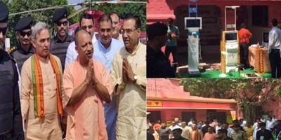 बागपत: योगी आदित्यनाथ ने खिलाड़ियों से किया संवाद, हेल्थ ATM का किया उदघाटन