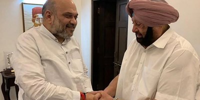 Amarinder Singh Meets Amit Shah: कैप्टन अमरिंदर सिंह ने अमित शाह से की मुलाकात। कैप्टन हो सकते भाजपा में शामिल।