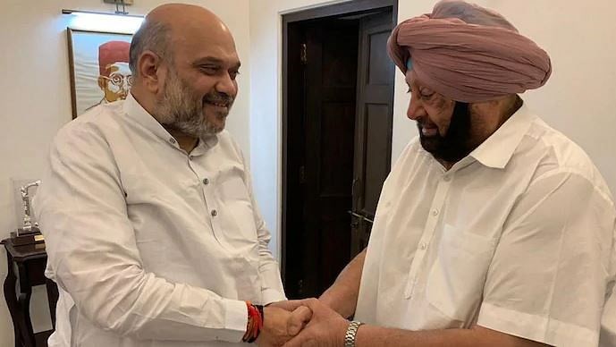 Amarinder Singh Meets Amit Shah: कैप्टन अमरिंदर सिंह ने अमित शाह से की मुलाकात। कैप्टन हो सकते भाजपा में शामिल।