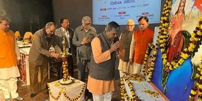 लखनऊ: दत्तात्रेय होसबाले ने किया राष्ट्रधर्म के विशेषांक ‘राष्ट्रीय विचार-साधना’ का लोकार्पण