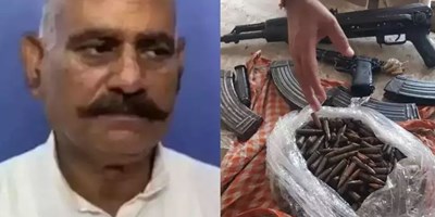 भदोही: बाहुबली विजय मिश्र के पेट्रोल पंप से मिली AK 47 और सैकड़ों कारतूस, बेटे से हो रही पूछताछ