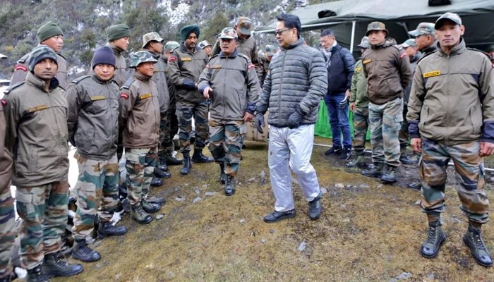 किरेन रिजिजू ने राहुल गांधी पर लगाया सेना का अपमान करने का आरोप, बोले- तवांग क्षेत्र पूरी तरह से सुरक्षित