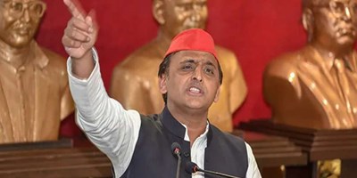 2022 UP Election : अखिलेश का बयान ,'भाजपा कपट धोखे के दलदल में फैला रही है झूठ का फूल'...