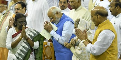 आदिवासी समाज की झलक, अटल भी आए याद... राष्ट्रपति द्रौपदी मुर्मू के पहले भाषण में गरीब के सच होते सपनों की बात