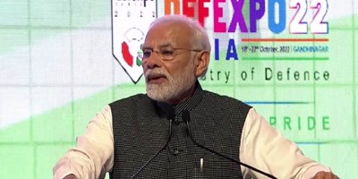 पीएम मोदी ने DefExpo 2022 का किया उद्घाटन, कहा- सीमा पर दुस्साहस का देंगे करारा जवाब