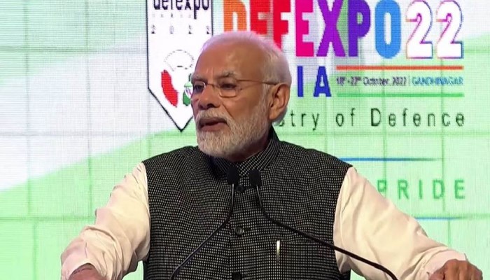 पीएम मोदी ने DefExpo 2022 का किया उद्घाटन, कहा- सीमा पर दुस्साहस का देंगे करारा जवाब