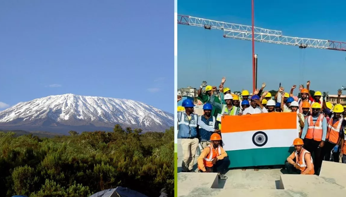  गणतंत्र दिवस: अफ्रीका के सबसे ऊंचे पर्वत किलिमंजारो पर लहराएगा तिरंगा और राम मंदिर का झंडा