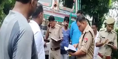 सुल्तानपुर में चेकिंग के दौरान ट्रक ने ARTO कर्मचारियों को रौंदा, सिपाही समेत दो की मौत; आरोपी ड्राइवर फरार