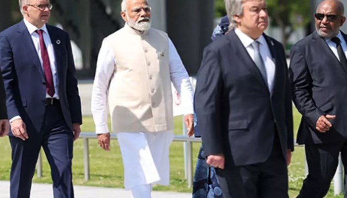 G-7 Summit में PM मोदी ने दुनिया को दिया पर्यावरण का संदेश, पहनी रिसाइकिल मटेरियल से बनी जैकेट