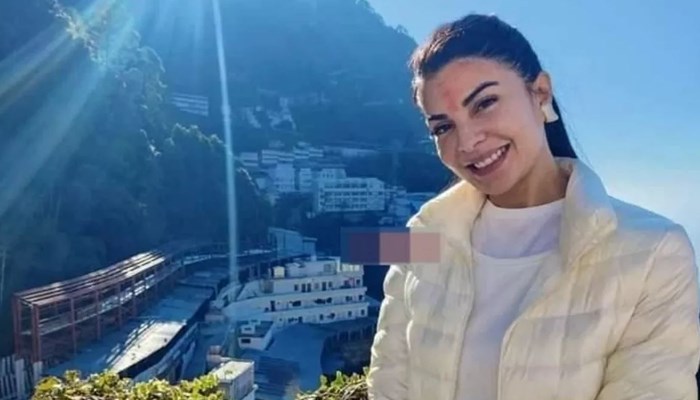 Jacqueline Fernandez ने किए मां वैष्णो देवी के दर्शन, भक्ति के रंग में रंगी नजर आईं एक्ट्रेस