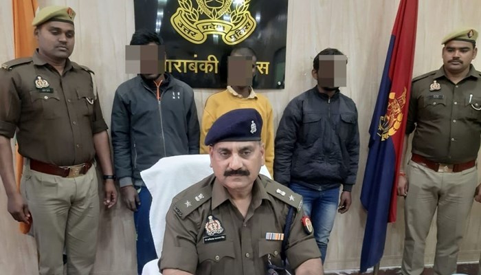 बाराबंकी: भांजों के साथ मिलकर मामा करता था चोरी, पुलिस ने तीन को किया गिरफ्तार; दो दिन पहले भी घर में घुसकर जेवर व नगदी चुराए थे