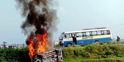 लखीमपुर हिंसा : विपक्ष के विरोध के बीच सरकार का कहना है कि मामला विचाराधीन होने के कारण चर्चा का कोई सवाल ही नहीं है