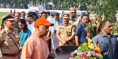 पुलिस स्मृति दिवस पर CM योगी आदित्यनाथ की बड़ी घोषणा, पुलिसकर्मियों को अब 500 रुपया मोटर बाइक भत्ता