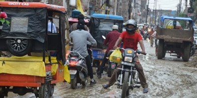 अयोध्‍या में बार‍िश से मचा हाहाकार, कारसेवकपुरम में भरा पानी, रामपथ बना दुर्गम, लोग परेशान