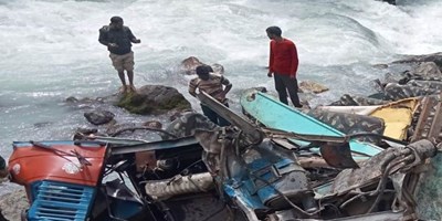 आइटीबीपी जवानों से भरी बस पहलगाम में दुर्घटनाग्रस्त, कई जवान लिद्दर नदी में लापता