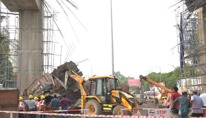 मेरठ: सपोर्ट न लगाने से ढहा स्लैब, NCRTC ने बनाई जांच समिति, डीएम ने की एमडी से बात