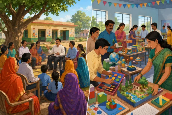 हर ब्लॉक में टीएलएम मेला, शिक्षा चौपाल से निपुण भारत मिशन को मिलेगा विस्तार