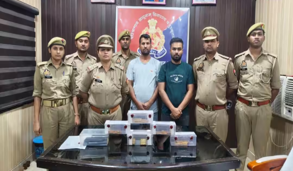 कन्नौज में दुर्घटनाग्रस्त ब्रेजा कार से 10.026 किलो सोना बरामद, कीमत ₹15.39 करोड़