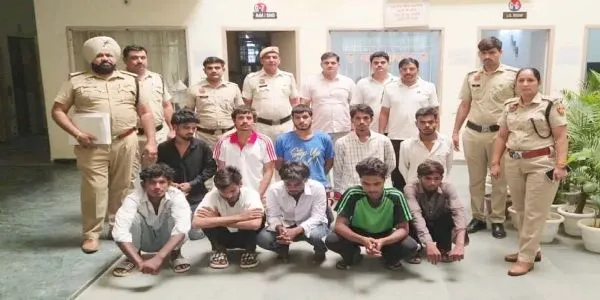 बच्चों के झगड़े की रंजिश में गुरुग्राम में हत्या, पुलिस ने 10 आरोपियों को पकड़ा
