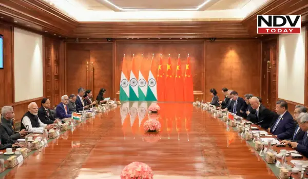 शी जिनपिंग से पीएम मोदी की मुलाकात, बोले- मतभेद विवाद नहीं बनने चाहिए